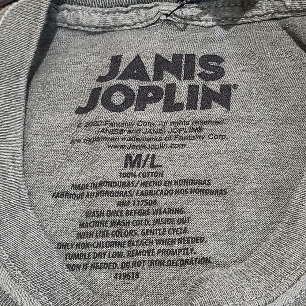 Forever 21 Janis Joplin T shirt size M - Picture 3 of 4